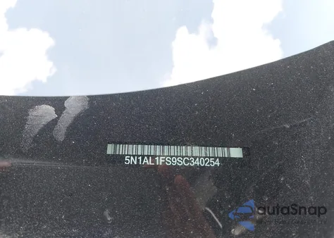 2025 Infiniti Qx60 Luxe Awd из США, поврежденный, VIN 5N1AL1FS9SC340254